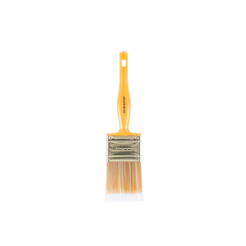 Wooster Brush 2"W Nylon/Polyester Blend Softip Flat Paint Brush (24385248) image 1