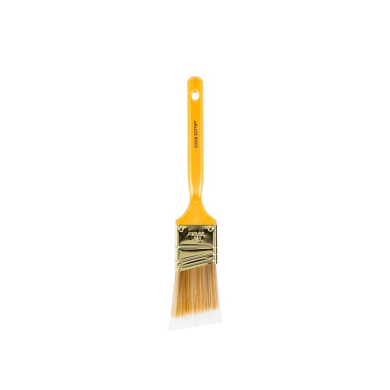 Wooster Brush 1.5"W Nylon/Polyester Blend Softip Angular Paint Brush (24385253) image 1