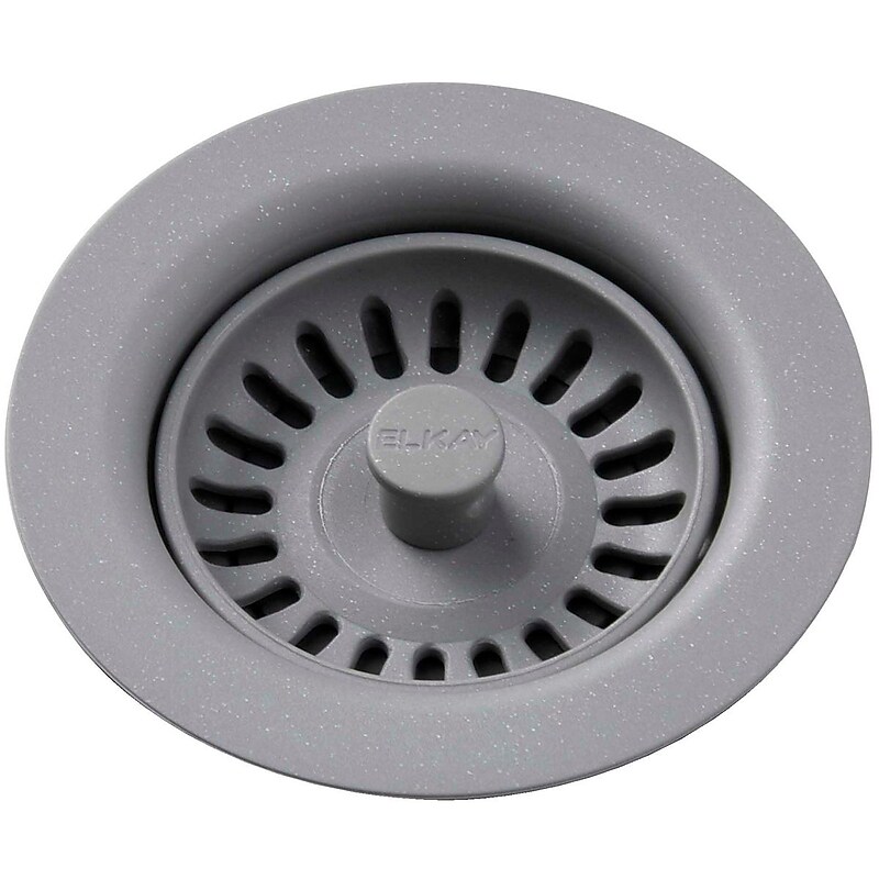 Elkay Residential Drain Fitting, Greystone, Polymer (LKQS35GS) image 1