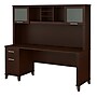Bush Furniture Somerset 72"W Office Desk with Drawers and Hutch, Mocha Cherry (SET018MR)~#|#~sp45060355_sc7