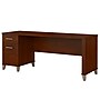 Bush Furniture Somerset 72"W Office Desk with Drawers, Hansen Cherry (WC81772)~#|#~sp45060440_sc7