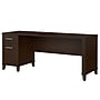 Bush Furniture Somerset 72"W Office Desk with Drawers, Mocha Cherry (WC81872)~#|#~sp45060441_sc7