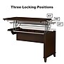 Bush Furniture Somerset 72"W 3 Position Sit to Stand L Shaped Desk, Mocha Cherry (SET014MR)~#|#~sp45060485_sc7