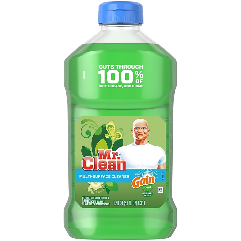 Mr. Clean Liquid Multipurpose Cleaner, Gain Scent, 45 oz. (78418) image 1