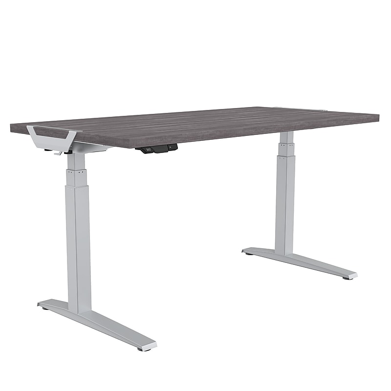 Fellowes Levado Desktop 72"x30", Gray Ash – Desk Base sold separately  (9650201) image 1
