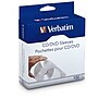 Verbatim Sleeve for CD/DVD, Clear/White Paper, 100/Pack (49976)~#|#~sp45244530_sc7