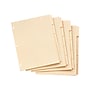 Oxford Write-On Paper 5 Tab Dividers, Manila, 20 Sets/Box (13V)~#|#~sp45378611_sc7