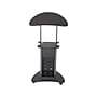 Techni Mobili 22"W Manual Adjustable Standing Laptop Cart, Black (RTA-B005-BK46)~#|#~sp45378673_sc7