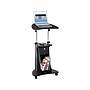 Techni Mobili 22"W Manual Adjustable Standing Laptop Cart, Black (RTA-B005-BK46)~#|#~sp45378678_sc7