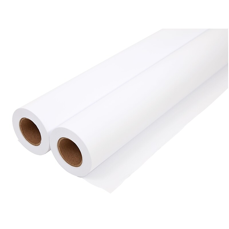 Staples Wide Format Engineering Paper, Matte, 30" x 500', 2/Carton (26658-CC) image 1