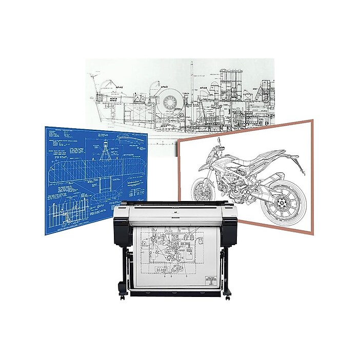 Staples Wide Format Engineering Paper, Matte, 36