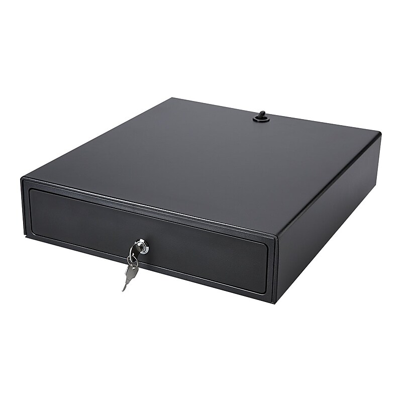 Adesso POS Cash Drawer, 9 Compartments, Black (MRP-13CD) image 1