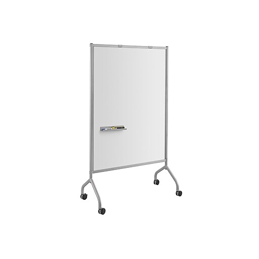 Safco Impromptu DryErase Whiteboard, 6' x 3.5' (8511GR) Staples