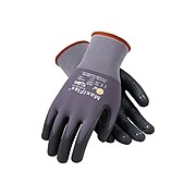 MaxiFlex Endurance by ATG Nitrile Gloves, Black/Gray, Dozen (34-844/L)