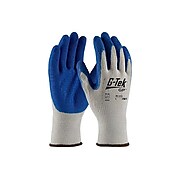 PIP G-Tek GP Cotton/Polyester Latex Gloves, Gray, Dozen (39-1310/L)