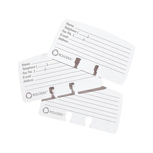 Rolodex® Cards Staples