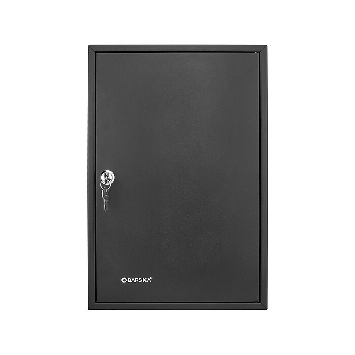 KABAブラック38 Barska 64 Key Cabinet, Matte Black (CB12486) | Staples