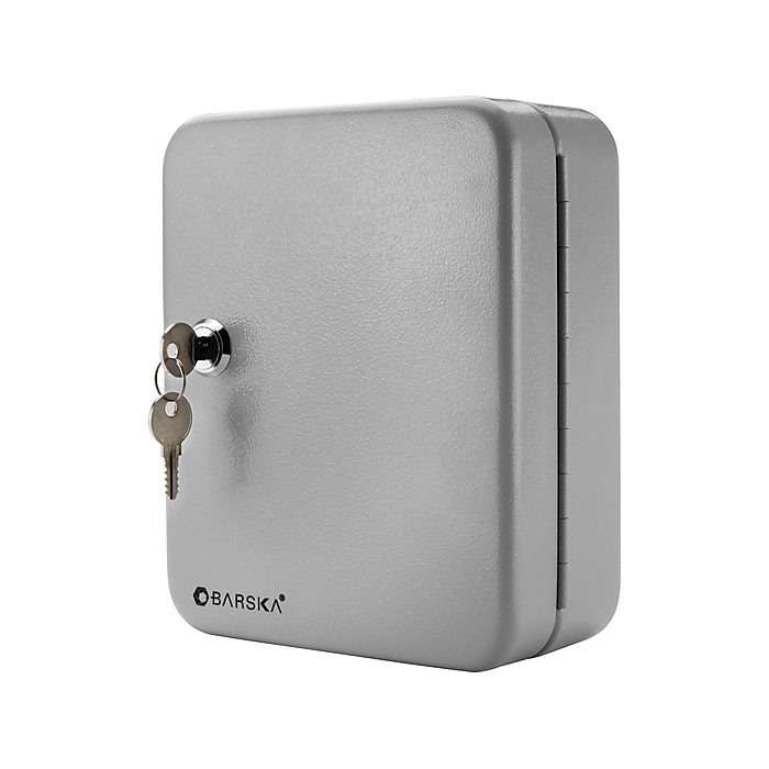 Barska 20 Key Cabinet, Gray (CB12482) | Staples