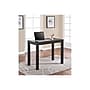 Ameriwood Home Parsons 39" W Desk with Drawer, Black Oak (9178396)~#|#~sp45443257_sc7