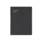 AT-A-GLANCE 10.88"H x 8.25"W Planner, Black (80-155-05)