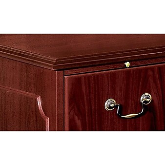 HON 94000 Series 72"W Double Pedestal Desk, Mahogany  (HON94271NN)