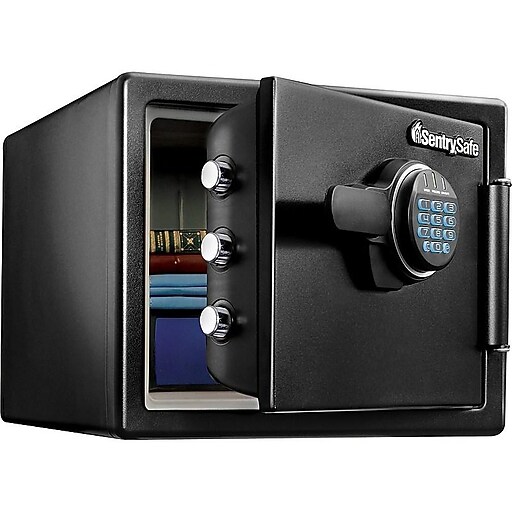 SentrySafe Fire/Waterproof Safe with Keypad, 0.81 cu. ft. (SFW082F/OSW0630) Staples