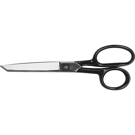 Westcott 8" Steel Standard Scissors, Sharp & Blunt Tip, Black