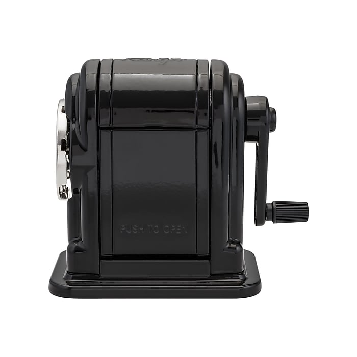 X-ACTO Ranger 55 Manual Pencil Sharpener, Black (1001) | Staples