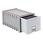 Storex Drawer Stackable Storage, Gray (61101U01C)~#|#~sp45445891_sc7