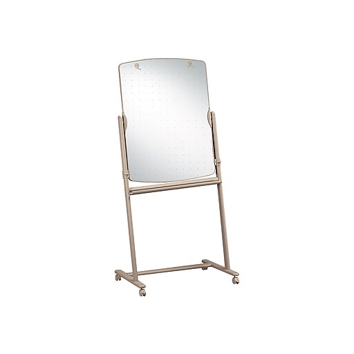 Quartet Reversible Total Erase DryErase Whiteboard, Steel Frame, 3' x