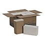 Pacific Blue Basic Recycled C-Fold Paper Towels, 1-ply, 240 Sheets/Pack, 10 Packs/Carton (25190)~#|#~sp45446248_sc7