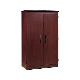 South Shore Morgan 60" Laminated Particle Board Storage Cabinet with 4 Shelves, Royal Cherry (7206970)