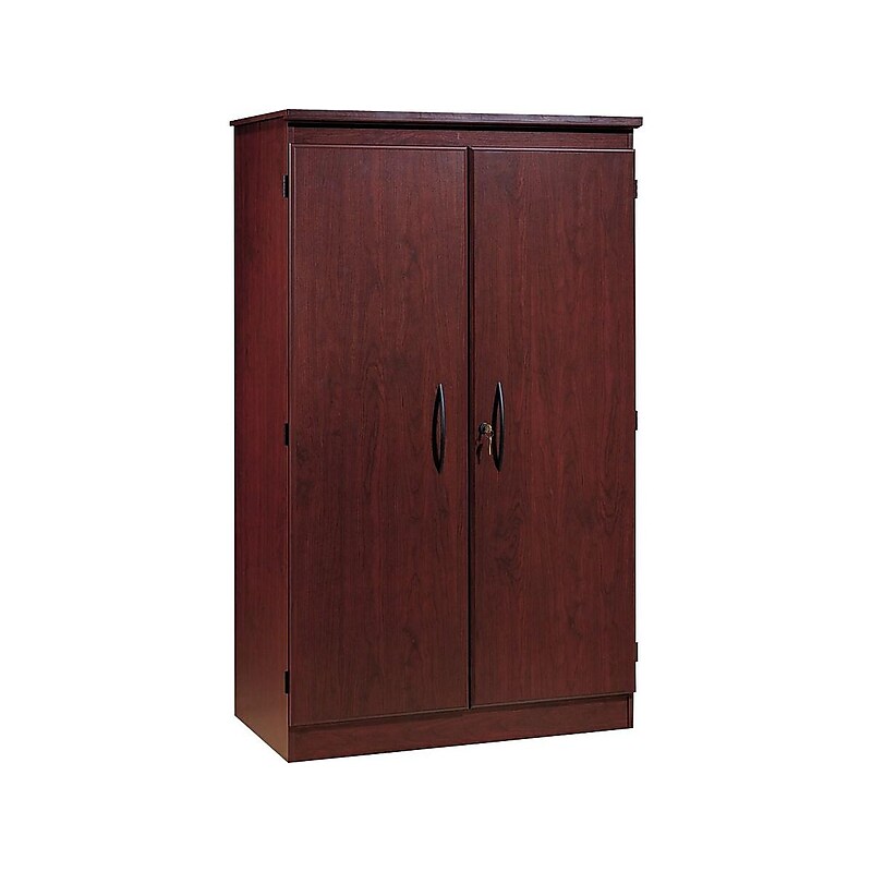 South Shore Morgan 60" Storage Cabinet with 4 Shelves, Royal Cherry (7206970) image 1