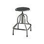Safco Diesel Recycled Leather Backless Stool, Pewter (6665)~#|#~sp45446404_sc7