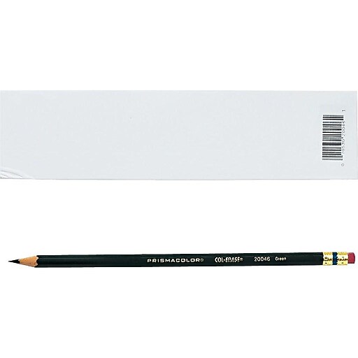 Prismacolor Premier Col-Erase Colored Pencils, Green, Dozen (20046 ...