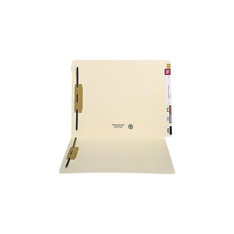 Medical Arts Press End Tab File Folders, Letter Size, Manila, 50/Box (31535) image 1