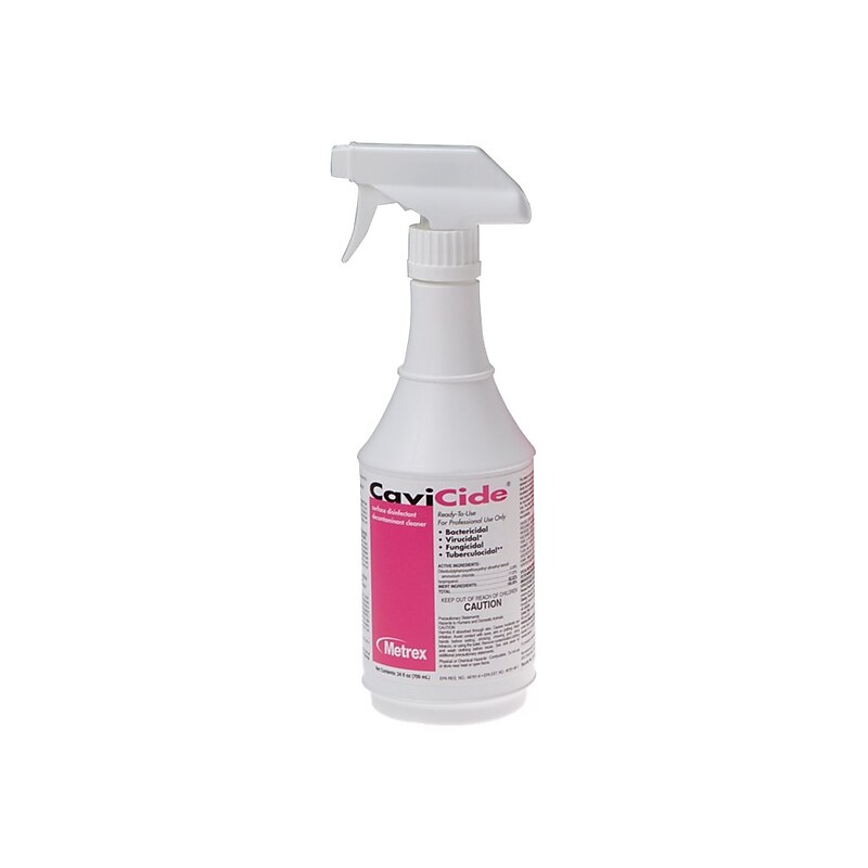 Cavicide All-Purpose Cleaners & Spray Disinfectant, Clean Scent, 24 oz. (24CD078024) image 1