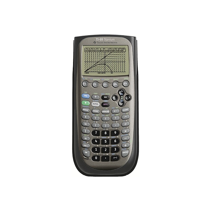 Texas Instruments Titanium TI-89 CAS Graphing Calculator, Titanium (TI89T) image 1
