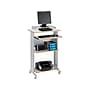 Safco Muv 30"W Fixed-Height Desk, Steel/Laminate (1923GR)~#|#~sp45447742_sc7