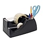 Officemate 2-in-1 Deluxe Desktop Dispenser, 6" x 4", Black (OIC96690)~#|#~sp45448339_sc7