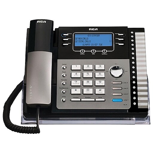 Shop Staples For Rca 25423re1 4 Line Corded Integrated Telephone