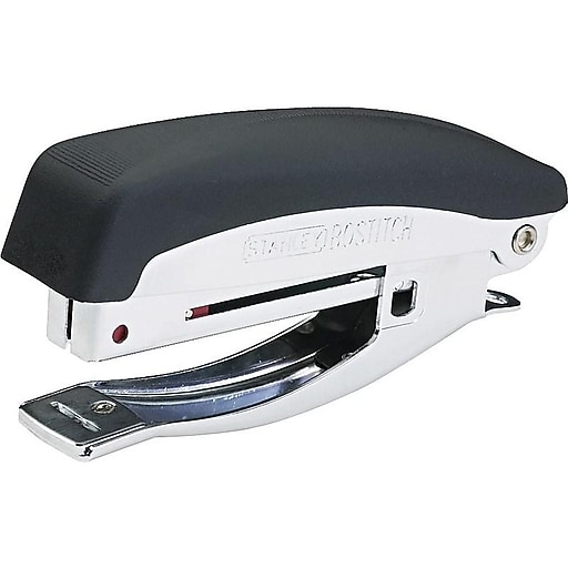 42100 Chrome/Black - New Bostitch Deluxe 20 Sheet Hand-Held Stapler with Anchor Hole 