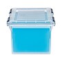 Iris WeatherPro Plastic File Box Latch Lid, Letter/Legal Size, Clear (110601)~#|#~sp45448934_sc7
