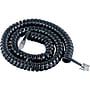 Power Gear 27639 12' Coiled Telephone Line Cord, Black~#|#~s0991801_sc7