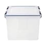 Iris WeatherPro 46 Qt. Latch Lid Storage Bin, Clear, Each (110455)~#|#~sp45449822_sc7