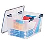 Iris WeatherPro 46 Qt. Latch Lid Storage Bin, Clear, Each (110455)~#|#~sp45449824_sc7