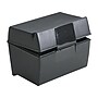 Oxford Index Card File Box, 300-Card Capacity, Black (01351)~#|#~sp45449857_sc7
