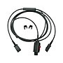 Plantronics Trainer Cord Adapter Cable, Black (85S07AA)~#|#~sp45449863_sc7