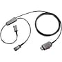 Plantronics Trainer Cord Adapter Cable, Black (85S07AA)~#|#~sp45449864_sc7
