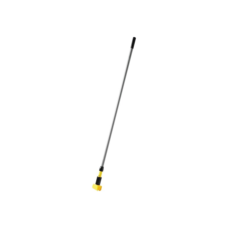 Rubbermaid Gripper Fiberglass Wet Mop Handle, Gray (FGH24600GY00) image 1